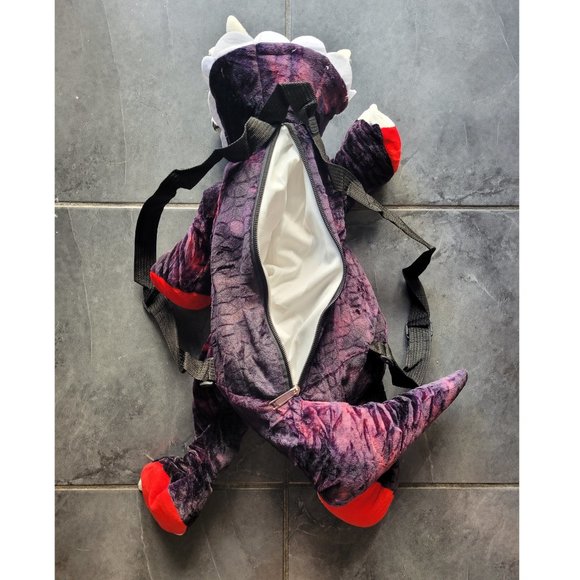 Kids Dinosaur Plush Backpack, 18" - Picture 10 of 13